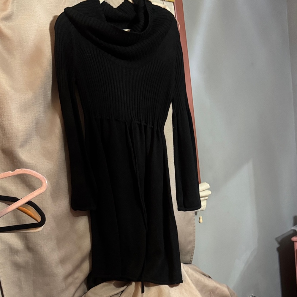 Calvin Klein Black Long Sleeve Dress-106